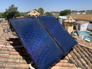 Placa solar térmica
